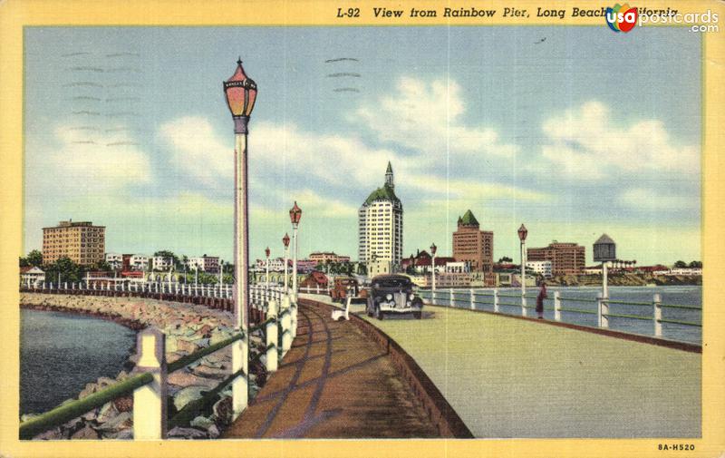 Pictures of Long Beach, California: View from Rainbow Pier