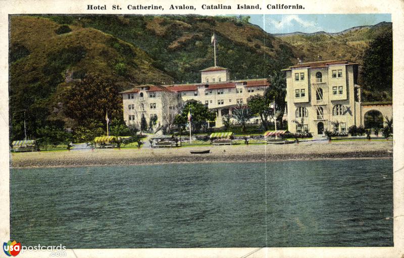 Pictures of Santa Catalina Island, California: Hotel St. Catherine. Avalon