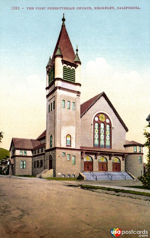 Pictures of Berkeley, California: The First Presbyterian Church