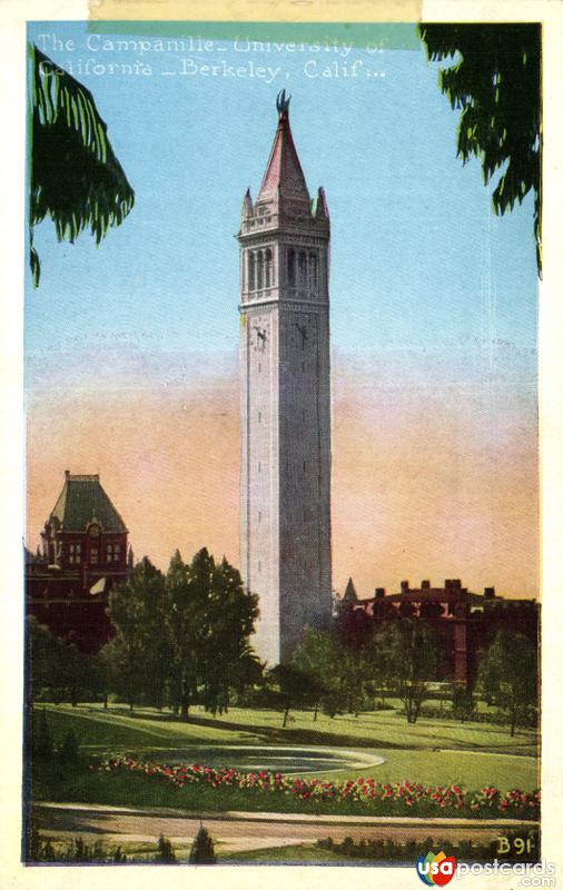Pictures of Berkeley, California: The Campanile. University of California