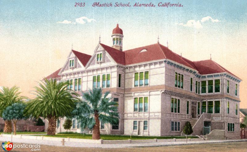 Pictures of Alameda, California: Mastick School