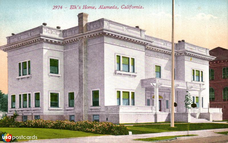 Pictures of Alameda, California: Elk´s Home