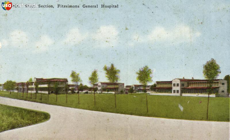 Pictures of Aurora, Colorado: West section, Fitzsimons General Hospital