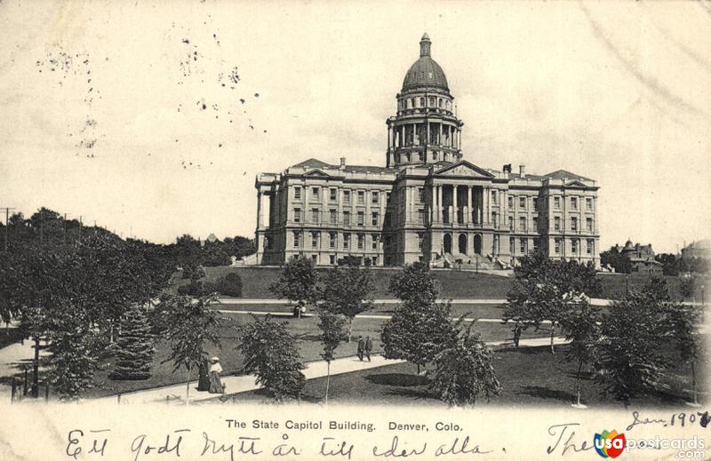 Pictures of Denver, Colorado: The State Capitol Building