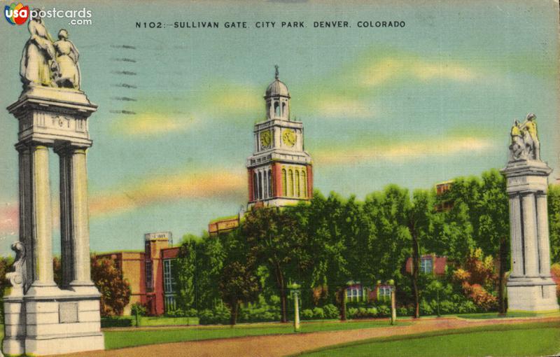 Pictures of Denver, Colorado: Sullivan Gate, City Park