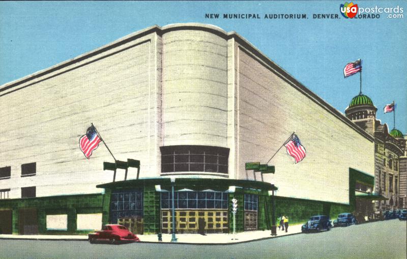 Pictures of Denver, Colorado: New Municipal Auditorium