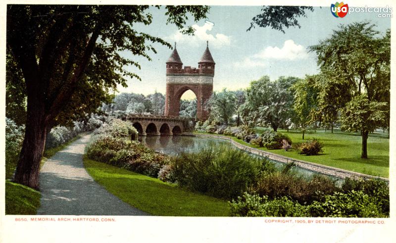 Pictures of Hartford, Connecticut: Memorial Arch