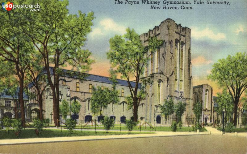 Pictures of New Haven, Connecticut: The Payne Whitney Gymnasium, Yale University