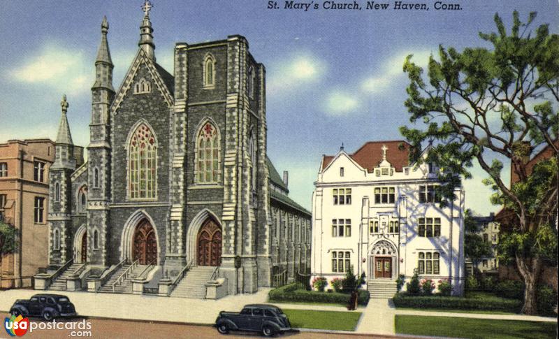 Pictures of New Haven, Connecticut: St. Mary´s Church