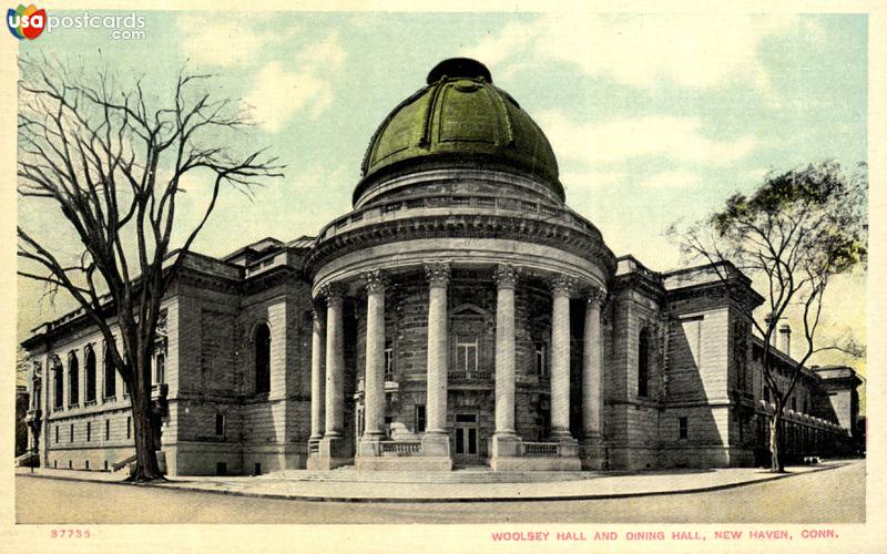 Pictures of New Haven, Connecticut: Woolsey Hall and Dining Hall