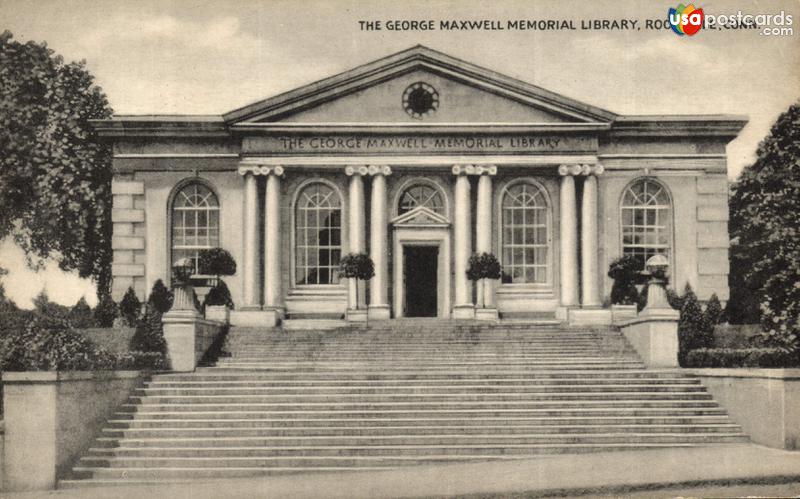 Pictures of Rockville, Connecticut: The George Maxwell Memorial Library
