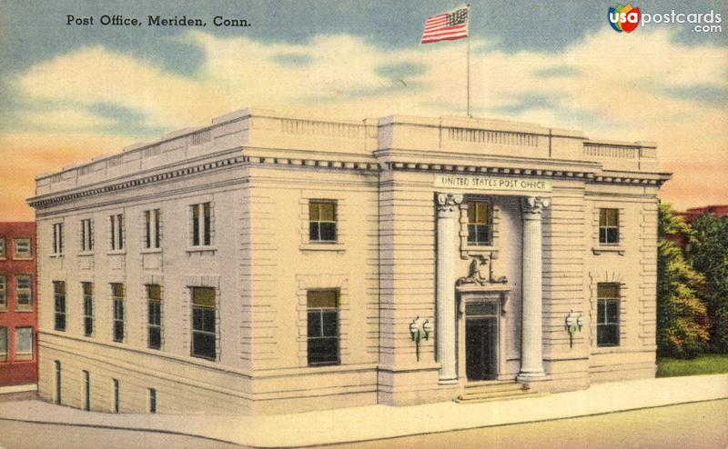 Pictures of Meriden, Connecticut: Post Office