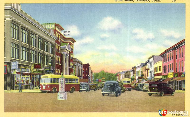 Pictures of Danbury, Connecticut: Main Street