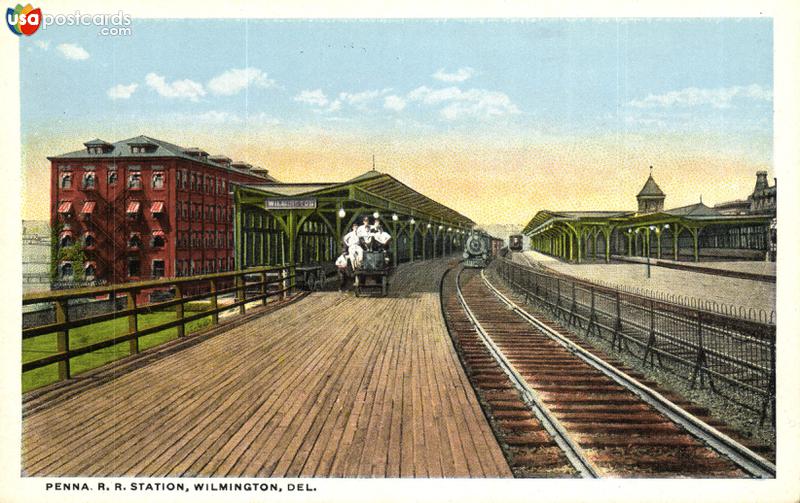 Pictures of Wilmington, Delaware: Penna R. R. Station