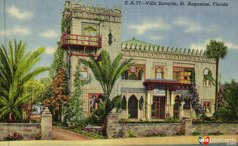 Pictures of St. Augustine, Florida: Villa Zorayda