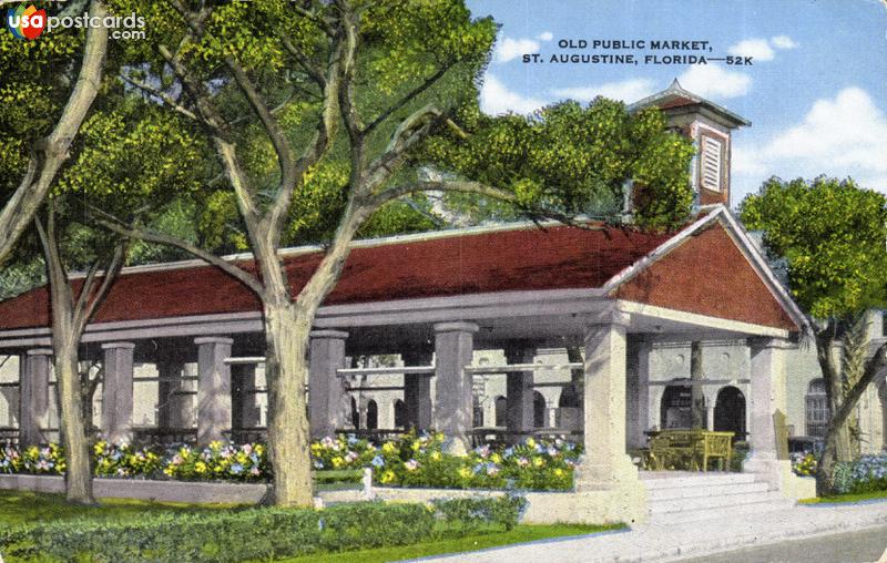 Pictures of St. Augustine, Florida: Old Public Market