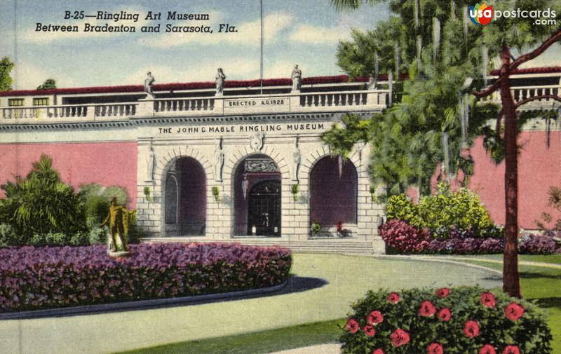 Pictures of Sarasota, Florida: Ringling Art Museum between Bradenton and Sarasota