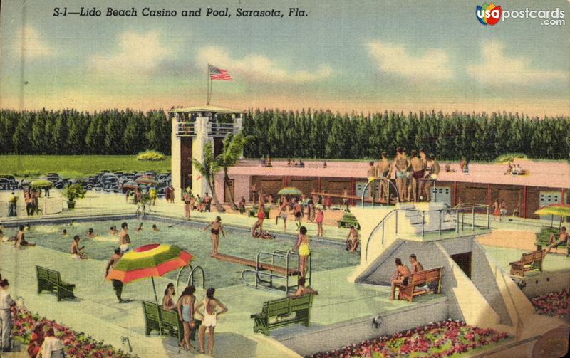 Pictures of Sarasota, Florida: Lido Beach Casino and Pool