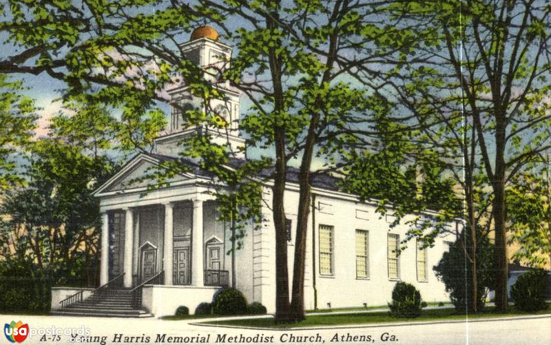 Pictures of Athens, Georgia: Young Harris Memorial Methodist Church