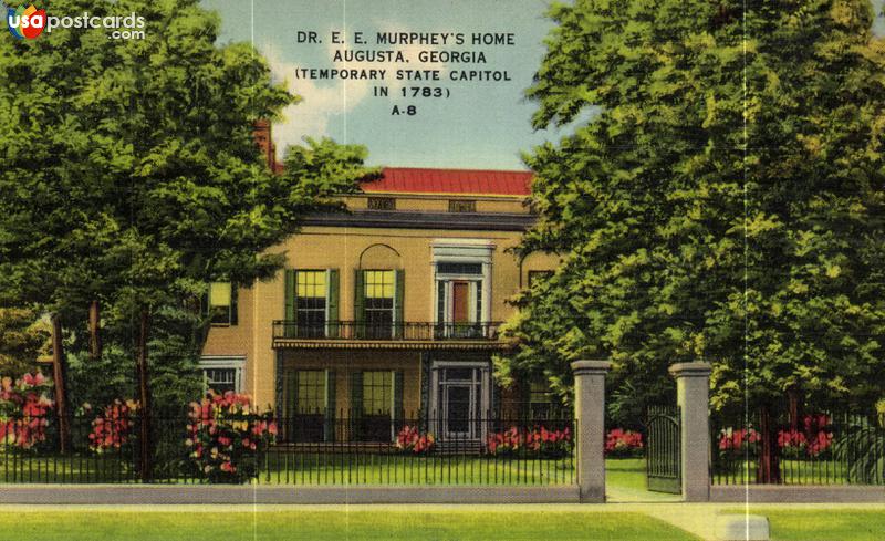 Pictures of Augusta, Georgia: Dr. E. E. Murphey´s Home