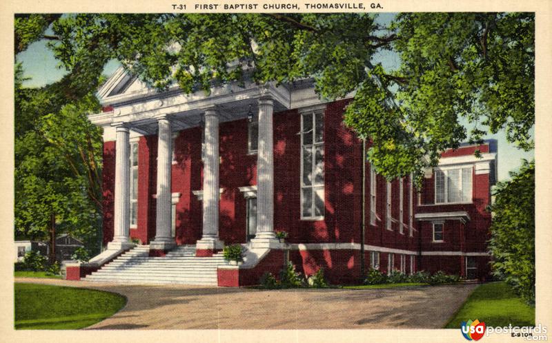 Pictures of Thomasville, Georgia: First Baptist Church