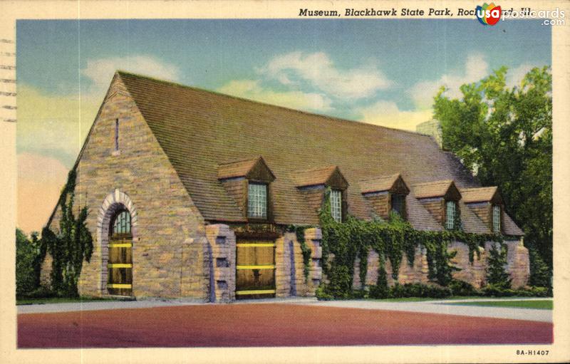 Pictures of Rock Island, Illinois: Museum, Blackhawk State Park