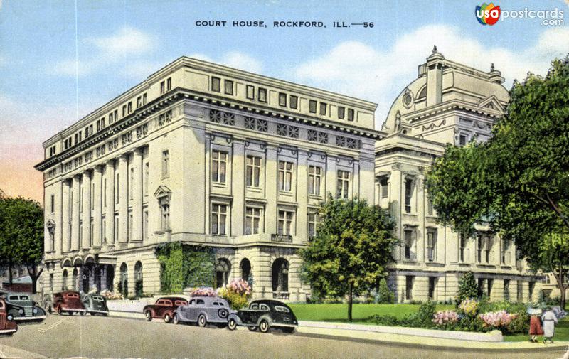 Pictures of Rockford, Illinois: Court House