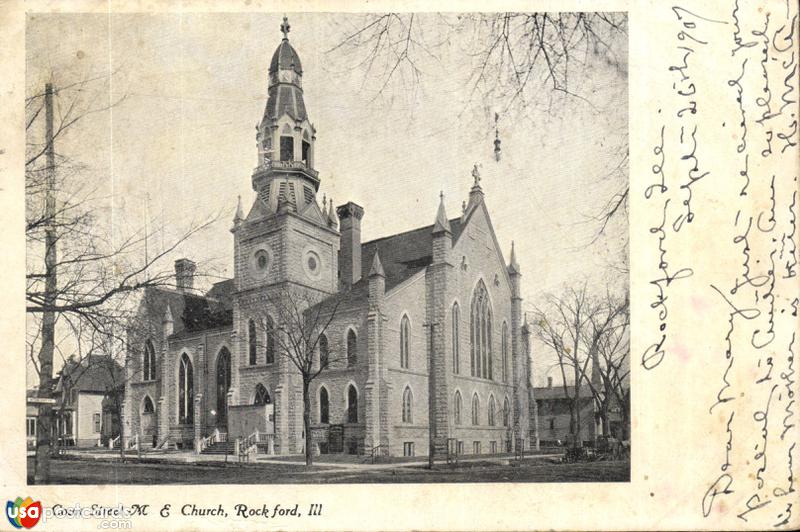 Pictures of Rockford, Illinois: Court Street M E Church