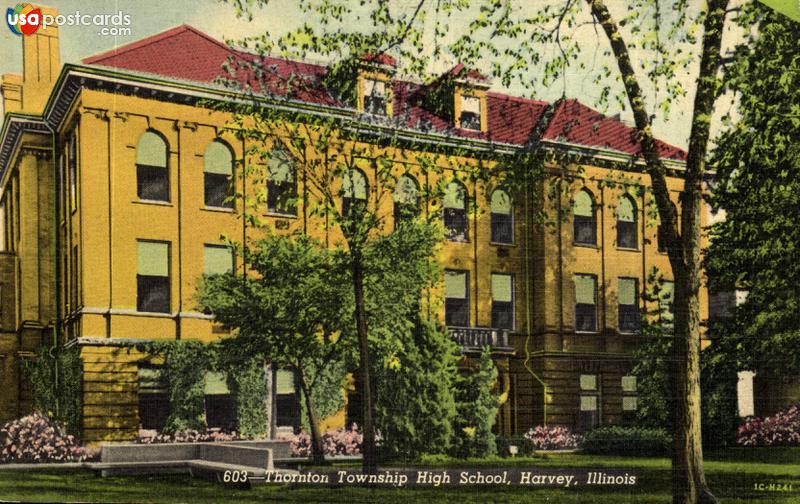 Pictures of Harvey, Illinois: Thornton Township High School