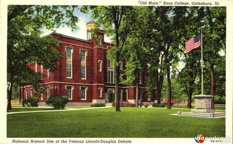 Pictures of Galesburg, Illinois: National Historic Site of the Famous Lincoln-Douglas Debate