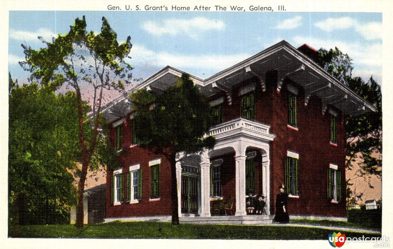 Pictures of Galena, Illinois: Gen. U. S. Grant´s Home After The War