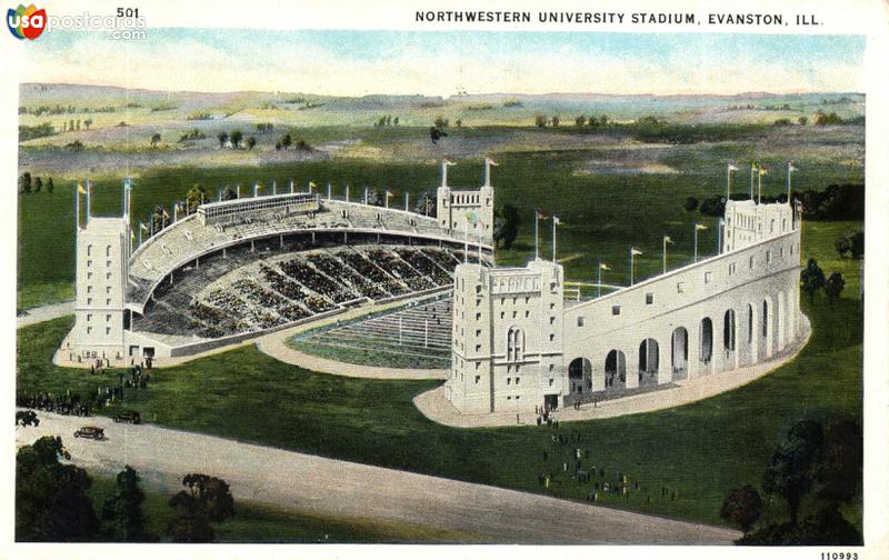 Pictures of Evanston, Illinois: Northwestern University Stadium