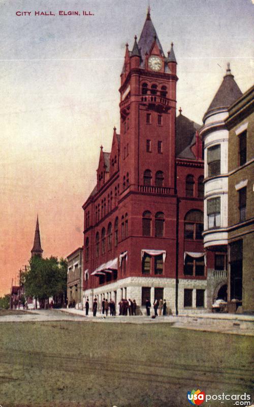 Pictures of Elgin, Illinois: City Hall