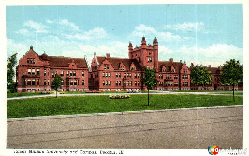Pictures of Decatur, Illinois: James Millikin University and Campus