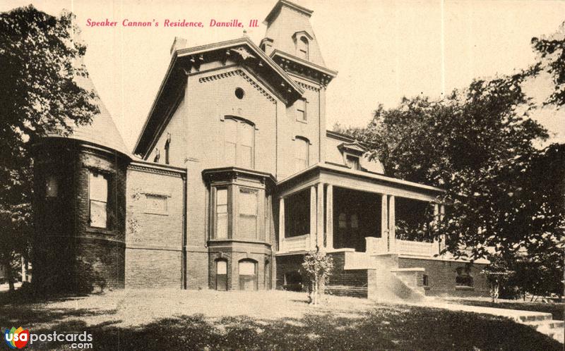 Pictures of Danville, Illinois: Speaker Cannon´s Residence