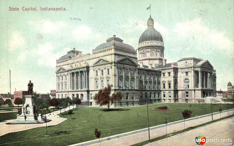 Pictures of Indianapolis, Indiana: State Capitol