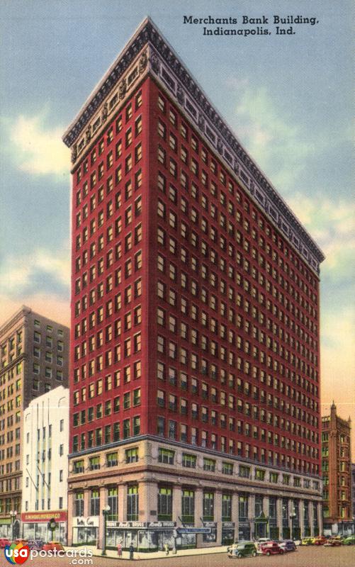 Pictures of Indianapolis, Indiana: Merchants Bank Building