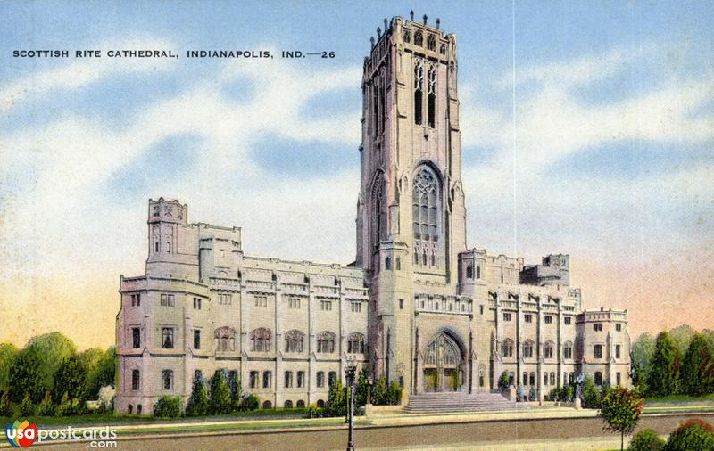 Pictures of Indianapolis, Indiana: Scottish Rite Cathedral