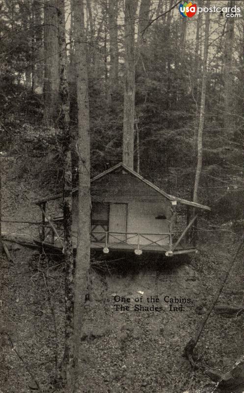 Pictures of The Shades, Indiana: One of the Cabins