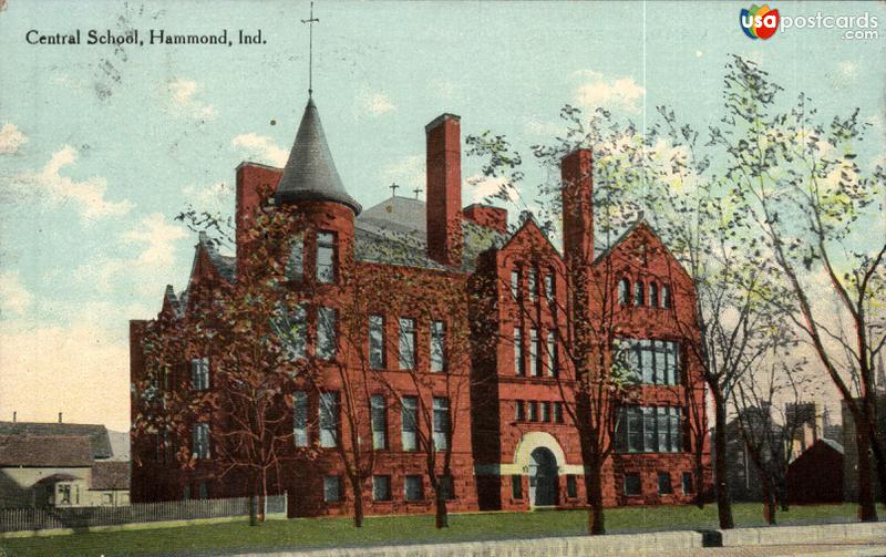 Pictures of Hammond, Indiana: Central School