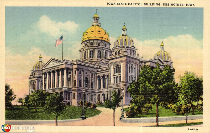 Pictures of Des Moines, Iowa: Iowa State Capitol Building