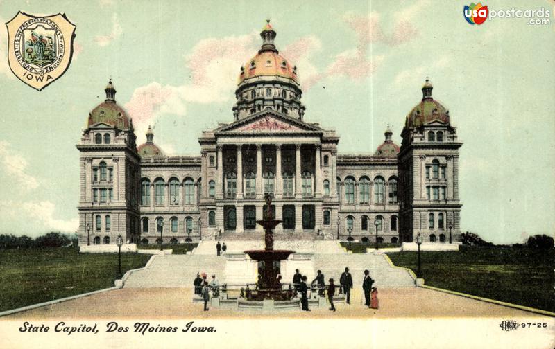 Pictures of Des Moines, Iowa: State Capitol