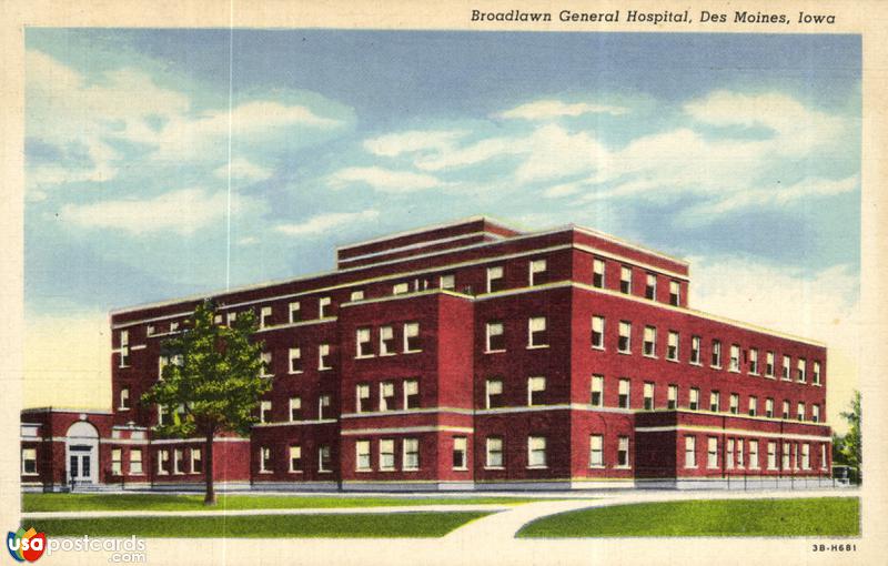 Pictures of Des Moines, Iowa: Broadlawn General Hospital