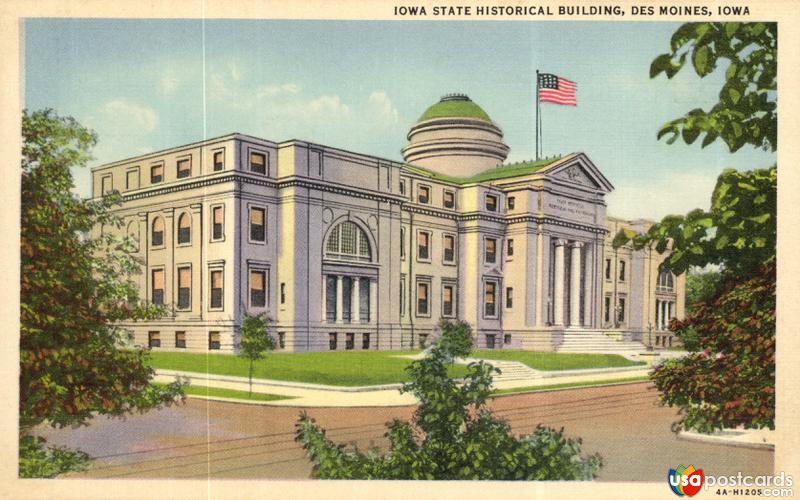Pictures of Des Moines, Iowa: Iowa State Historical Building