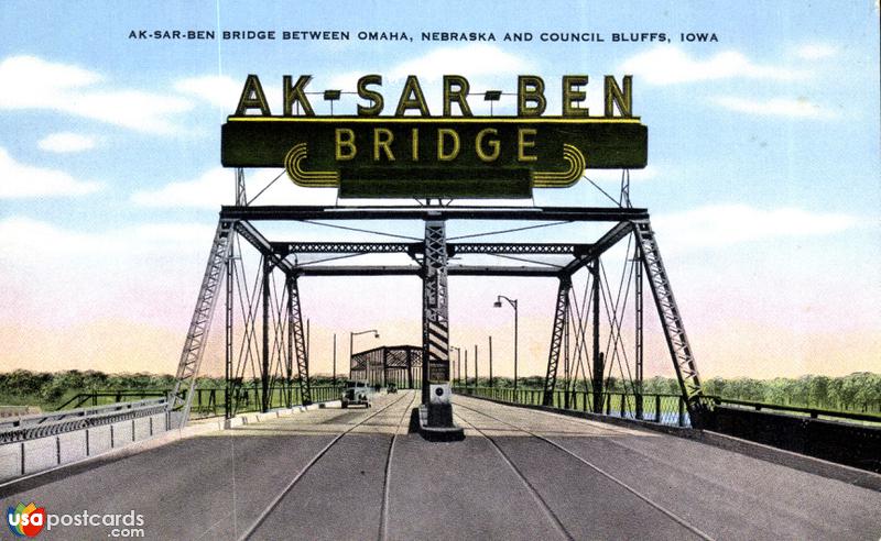 Pictures of Council Bluffs, Iowa: Ak-Sar-Ben Bridge