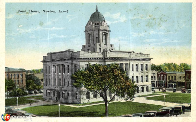 Pictures of Newton, Iowa: Court House