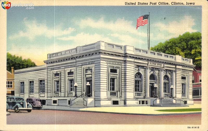 Pictures of Clinton, Iowa: United States Post Office