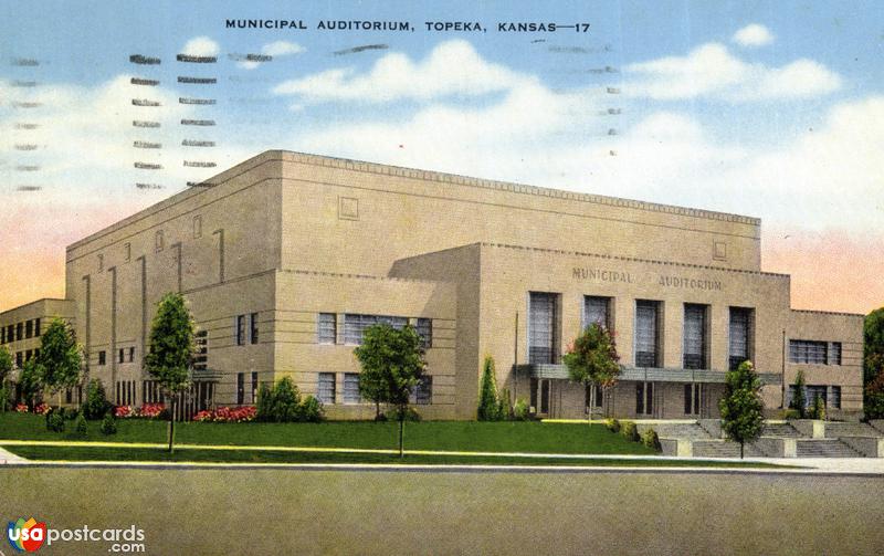 Pictures of Topeka, Kansas: Municipal Auditorium
