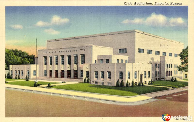 Pictures of Emporia, Kansas: Civic Auditorium