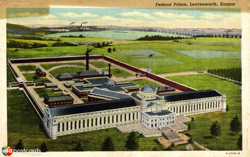 Pictures of Leavenworth, Kansas: Federal Prison